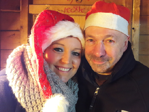 Schlagersängerin "Danielle" + Support von Reini   Schlagersängerin "Danielle" + Supporter Reiner